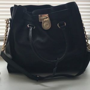 Michael Kors black Hamilton bag